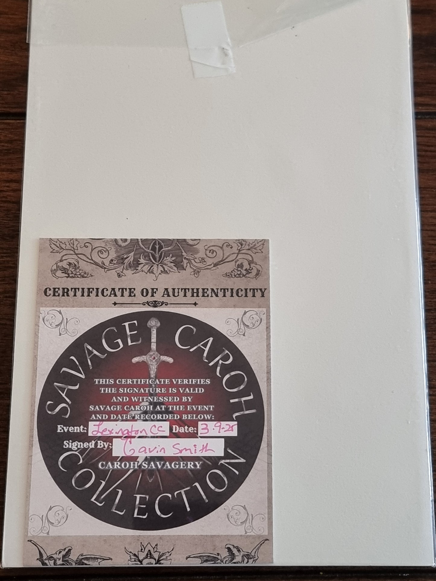 TMNT 1, Foil Signed and Remarked by Gavin Smith with COA, NM