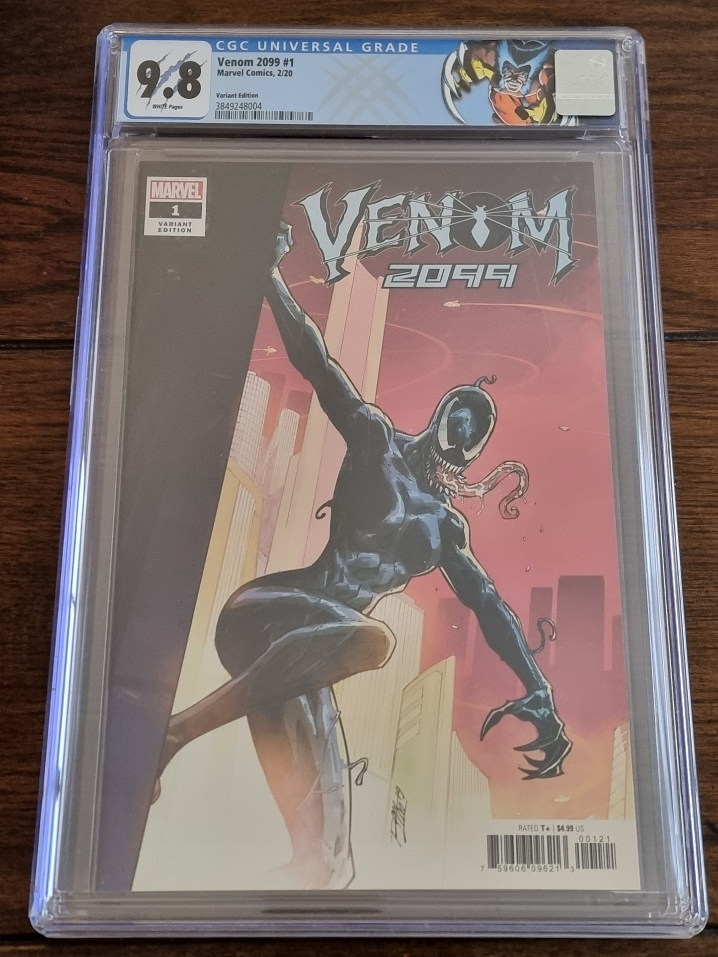 Venom 2099 1, 🔥 Ron Lim Variant 🔑 1st App of 2nd Venom 2099 Alea Bell, CGC 9.8