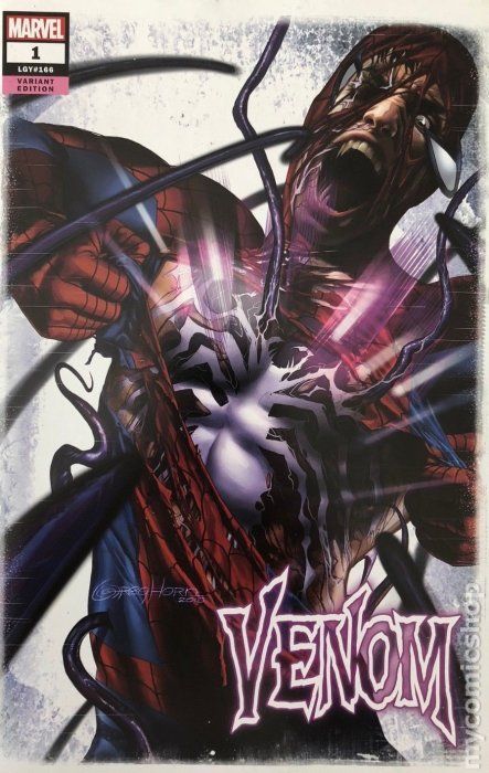 VENOM #1 (2018), Donny Cates Greg Horn Variant A Homage Marvel, NM