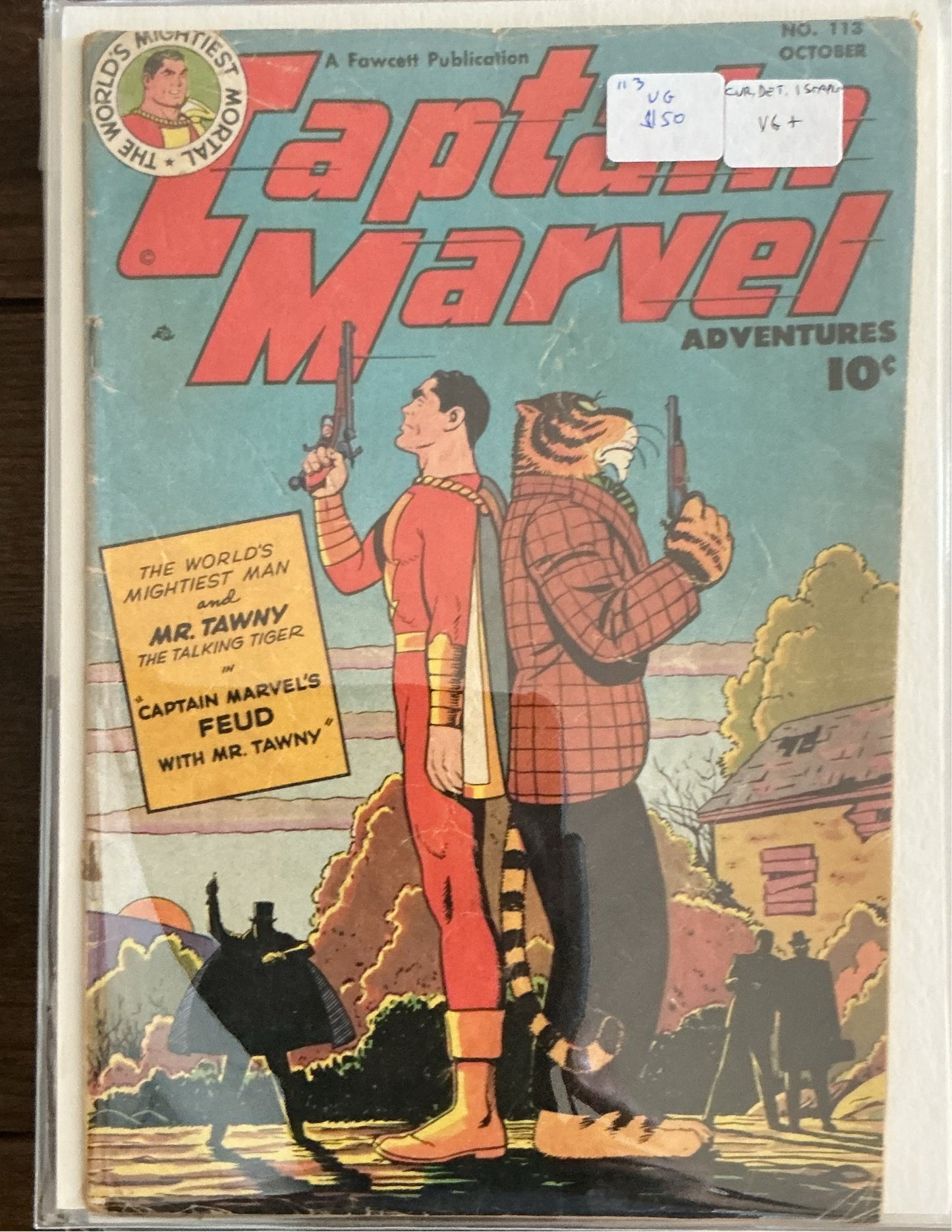 Captain Marvel Adventures 113, FAIR (Appears CUT)