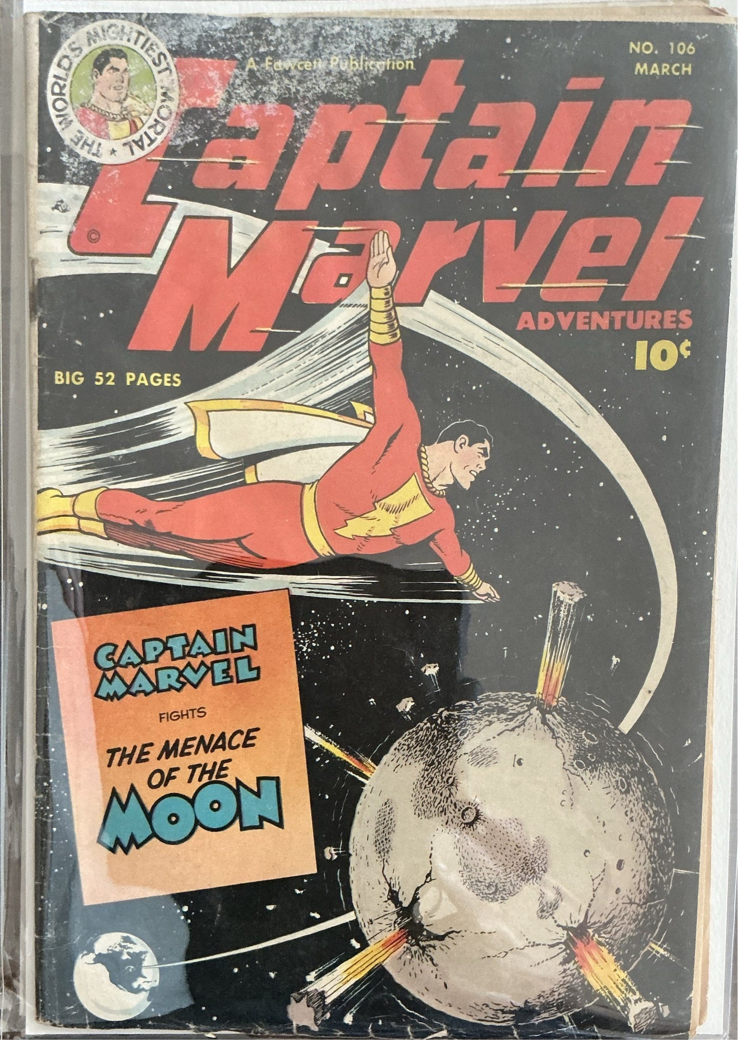 Captain Marvel Adventures 106, FAIR/GD