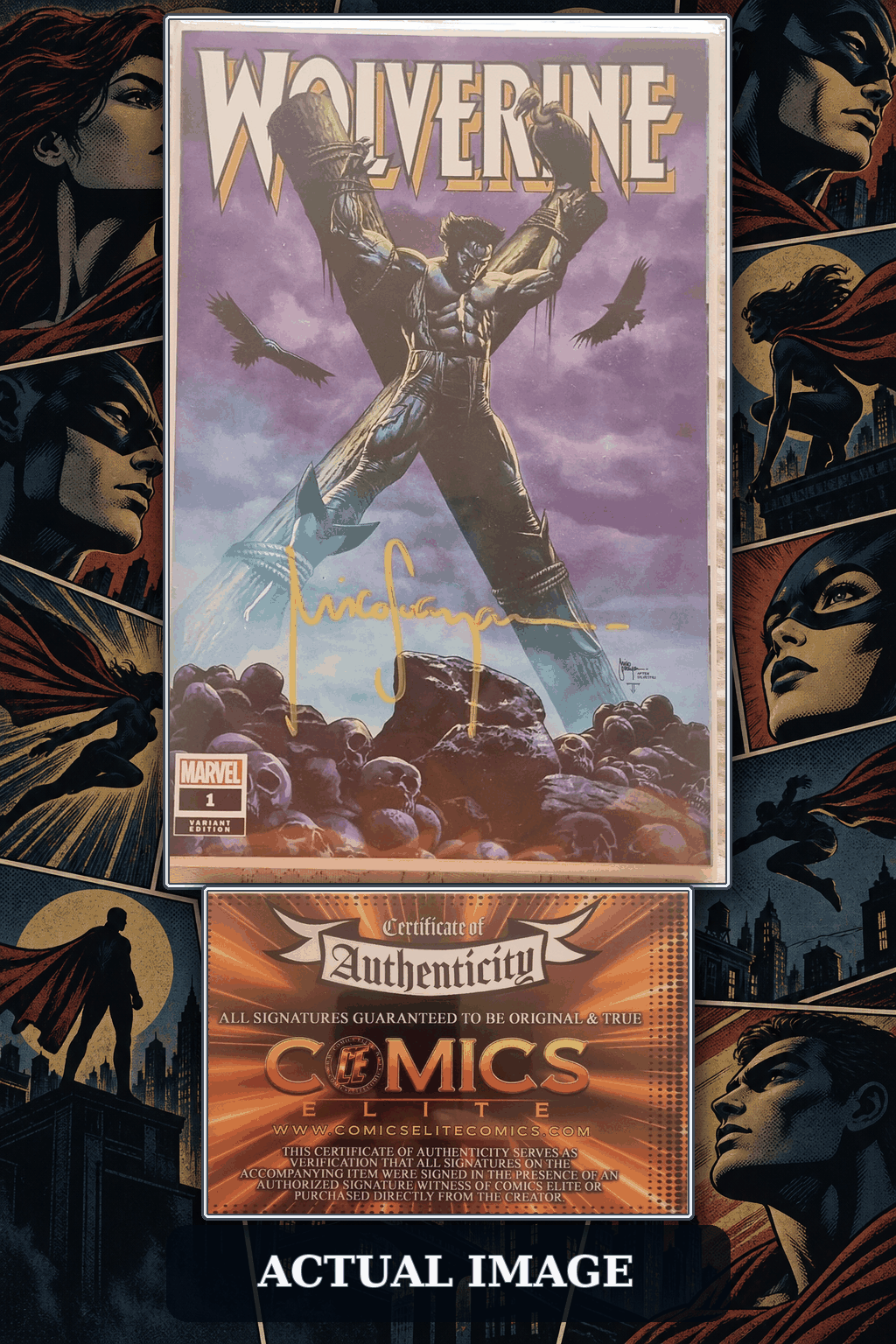 X-Men #1, 2025, Signed Miko Suayan, NM