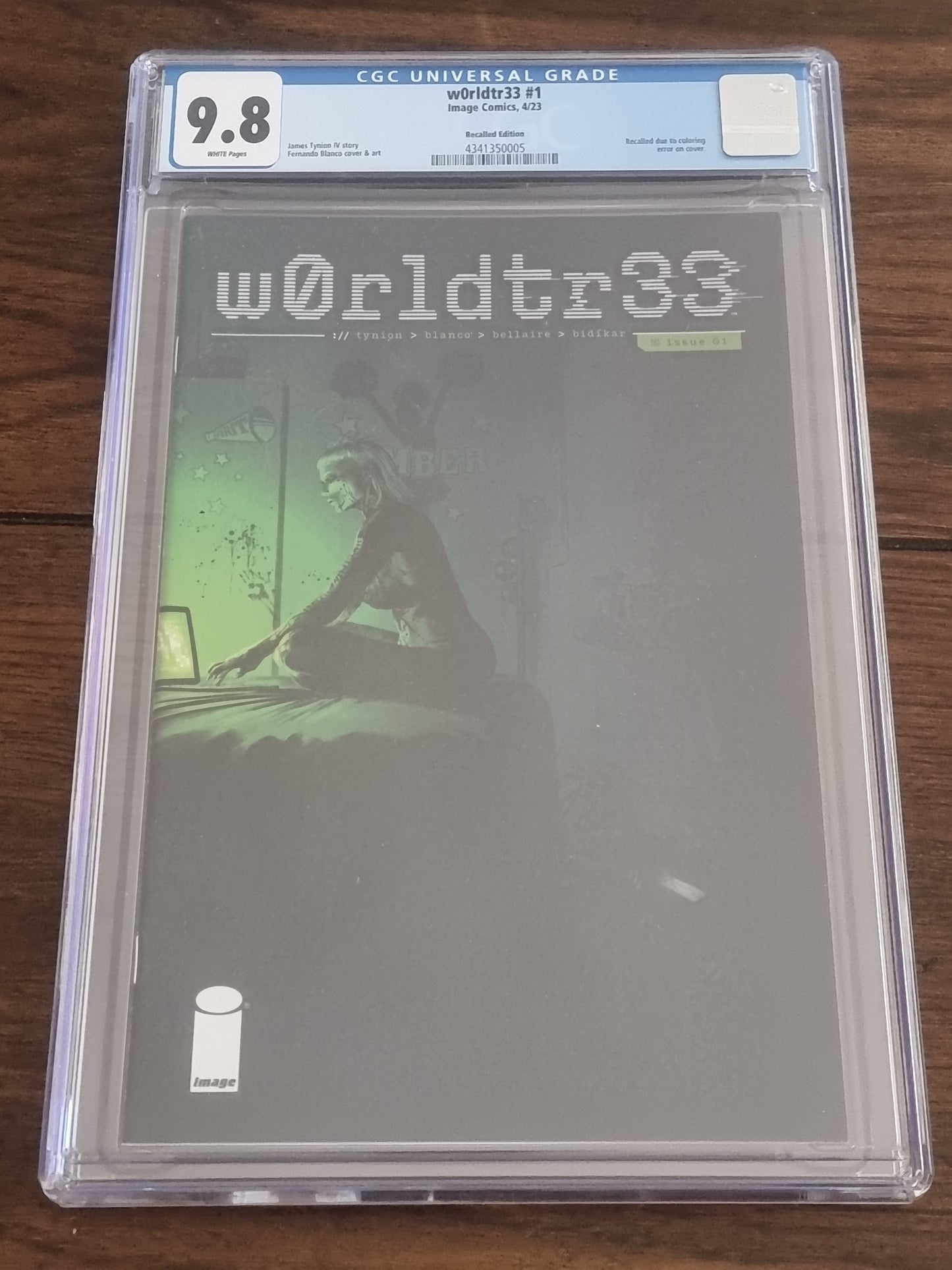 worldtr33 1, Recalled version, CGC 9.8