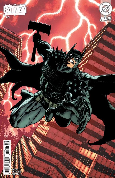 Absolute Batman #21, 4th Variant, 1st Print, NM