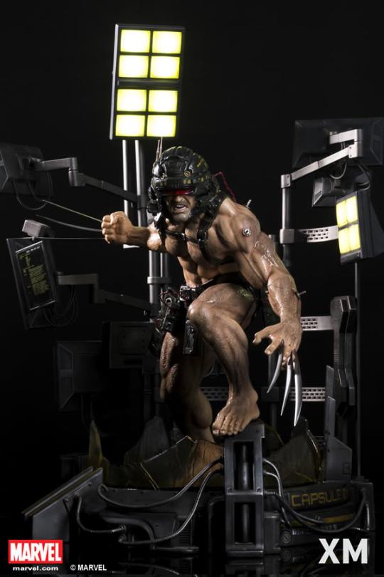 XM Weapon X Wolverine Statue. MIB, Brand New. *Shipping Quote