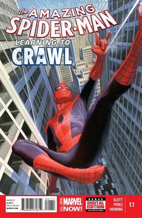 Amazing Spider-Man Learning to Crawl, 1.1 - 1.4, NM