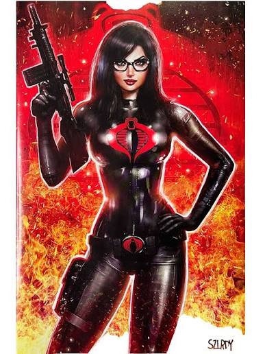 GI Joe #289, Nathan Szerdy, Baroness Exclusive Virgin Cover Variant (LTD TO 750), NM