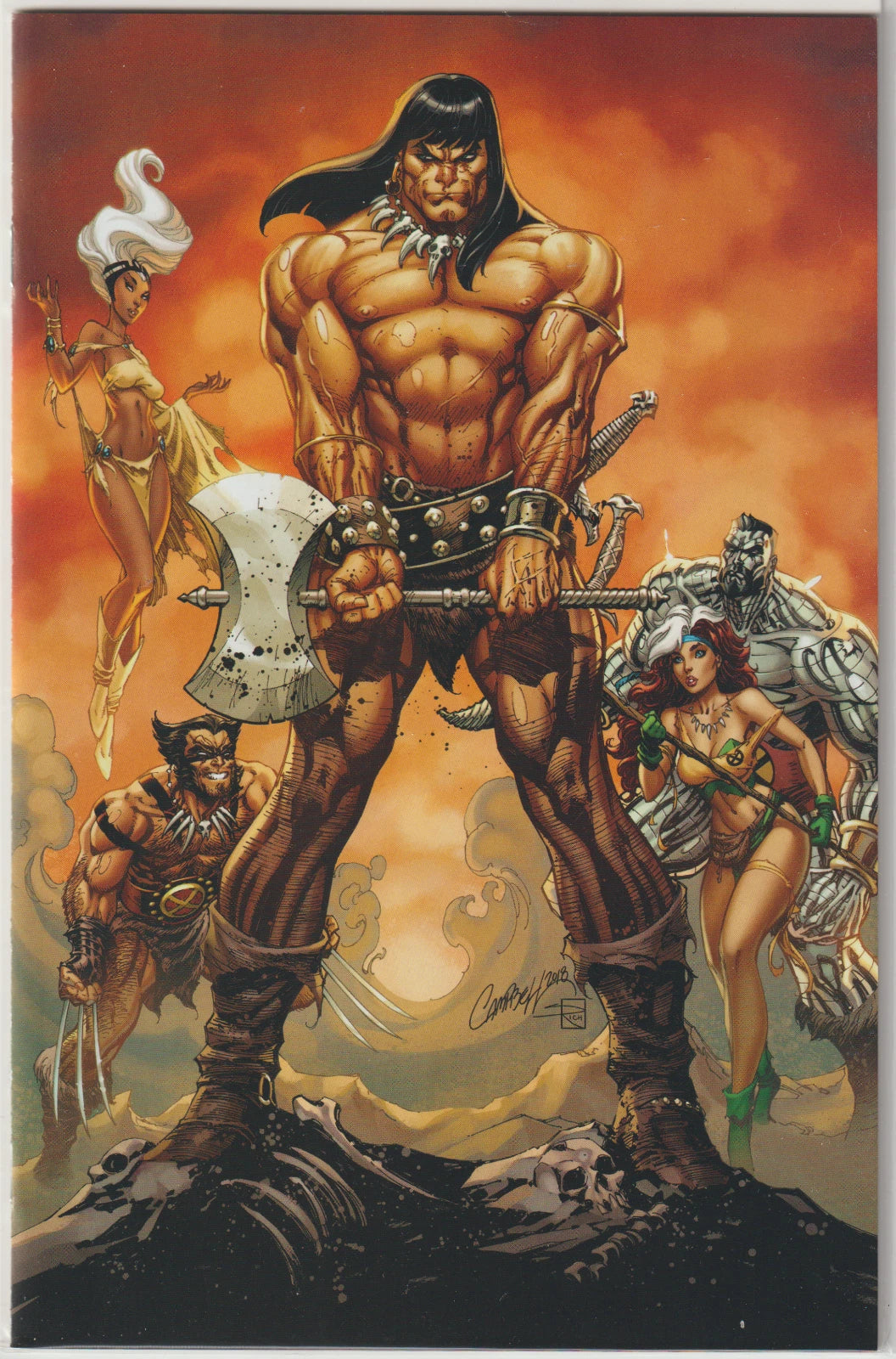 Conan the Barbarian 1, J Scott Campbell, NM