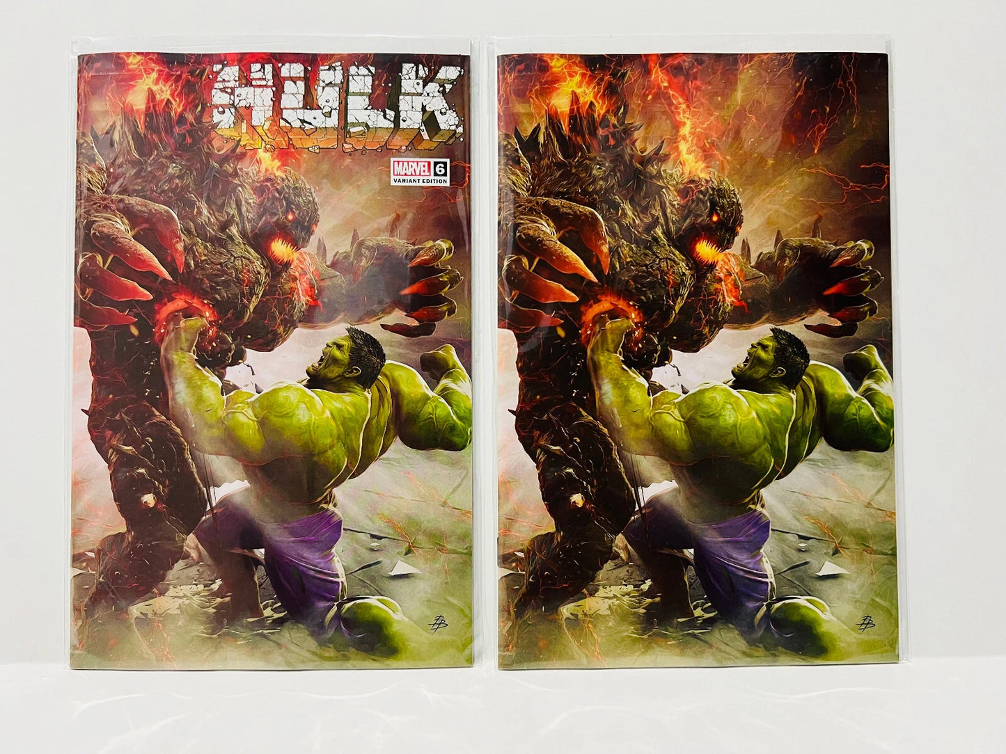 Hulk 6, Björn Barends Trade Dress & Virgin Set Donny Cates, First App Titan
