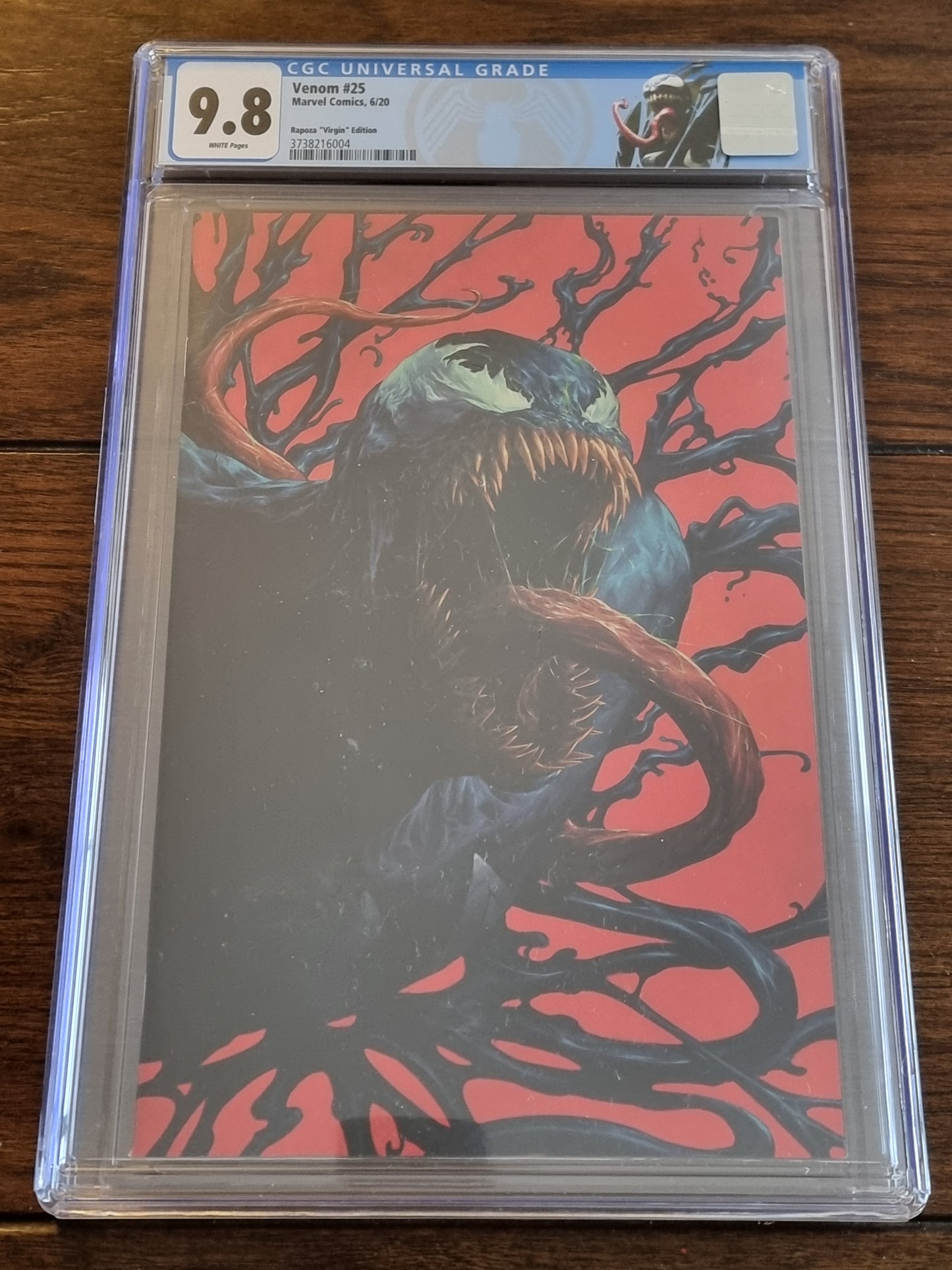 Venom 2,5 Rapoza Virgin 1:200 Variant, CGC 9.8