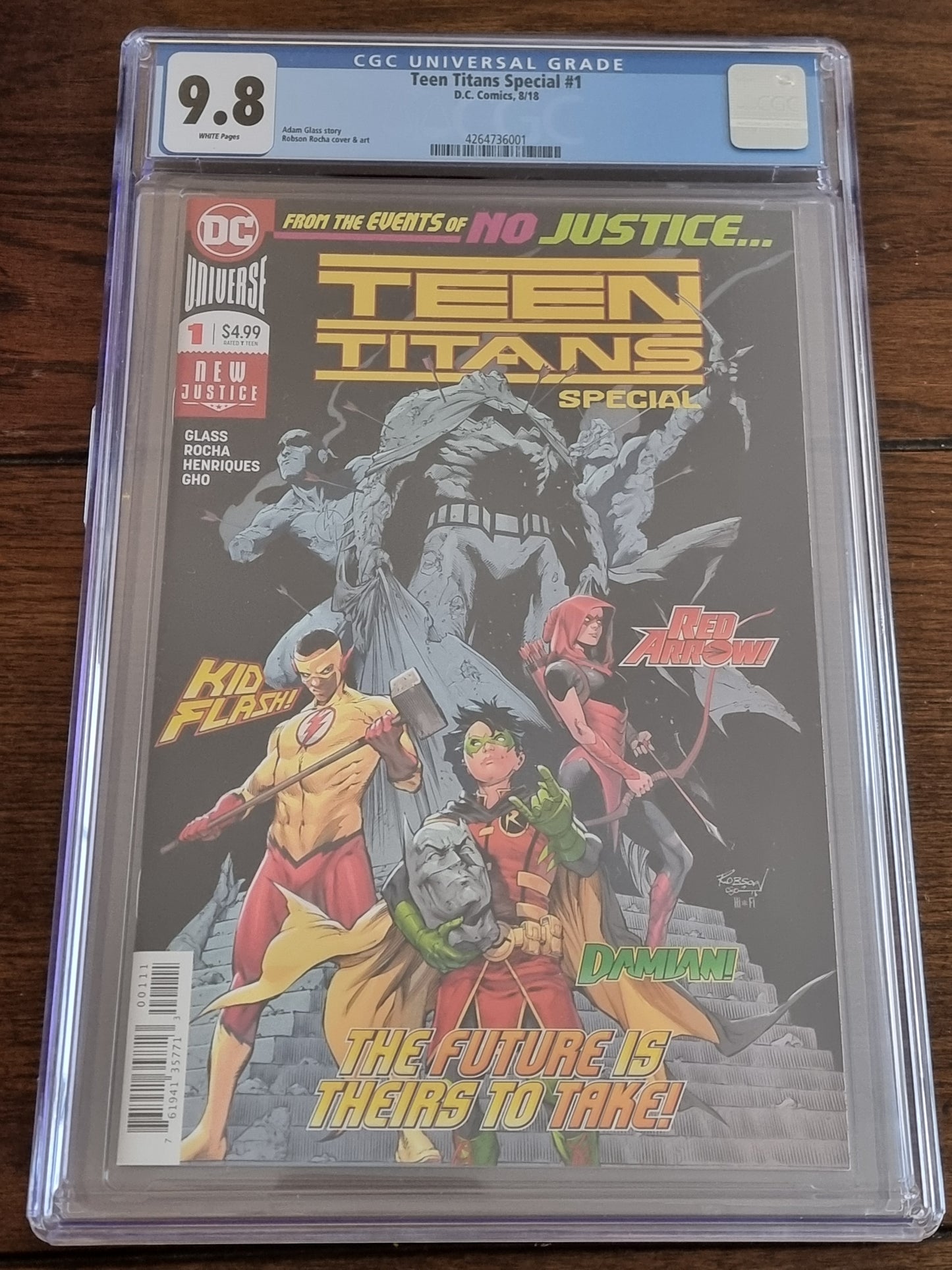 Teen Titans Special 1,  1st Cameo Crush, CGC 9.8