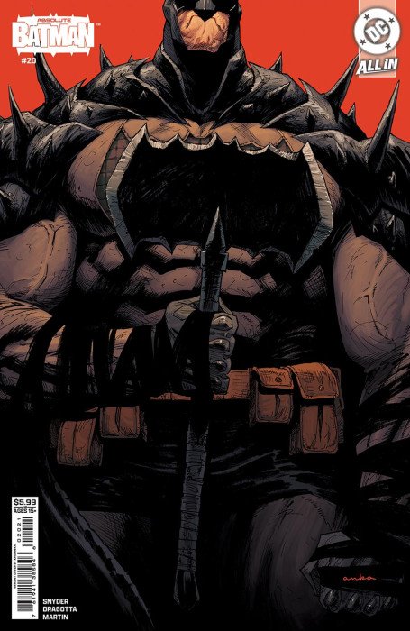 Absolute Batman #21, 2nd Variant, 1st Print, NM