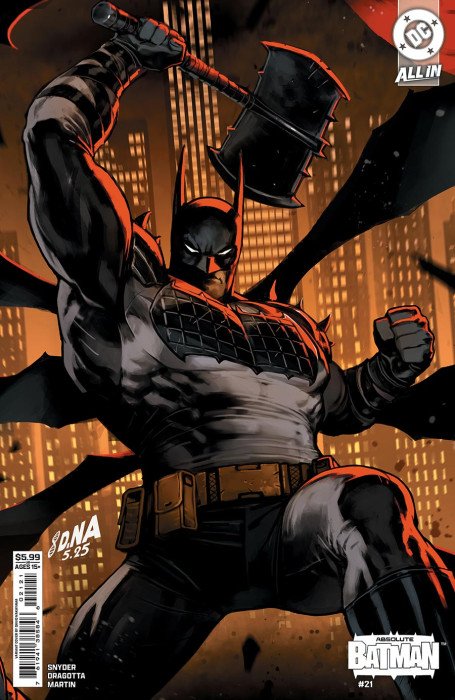 Absolute Batman #21, 2nd Variant, 1st Print, NM