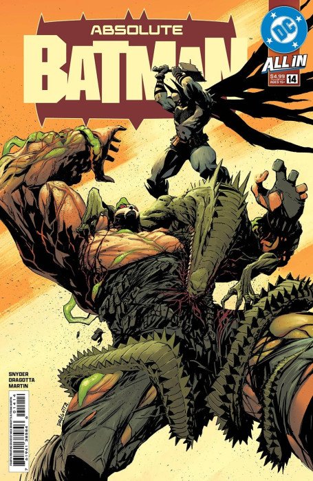 Absolute Batman #14, Cover A, 4th Print, NM