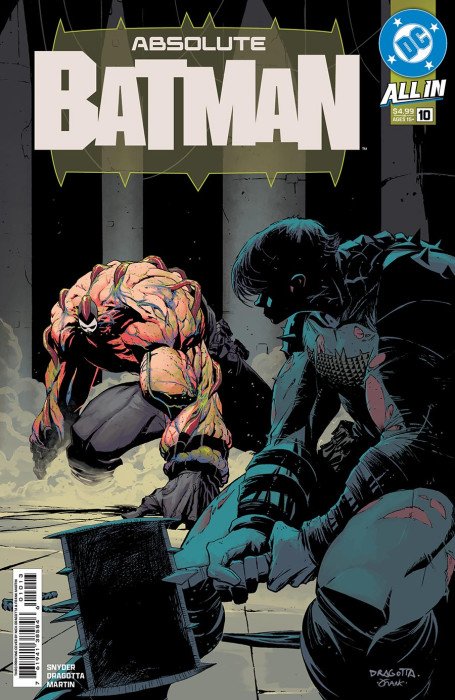 Absolute Batman #10, 3rd Print, 1st Appearance ABSOLUTE KILLER CROC, NM
