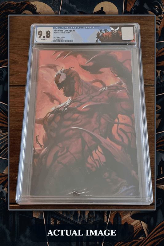 Absolute carnage #1, 1:500 Lau “Virgin” Variant, CGC 9.8