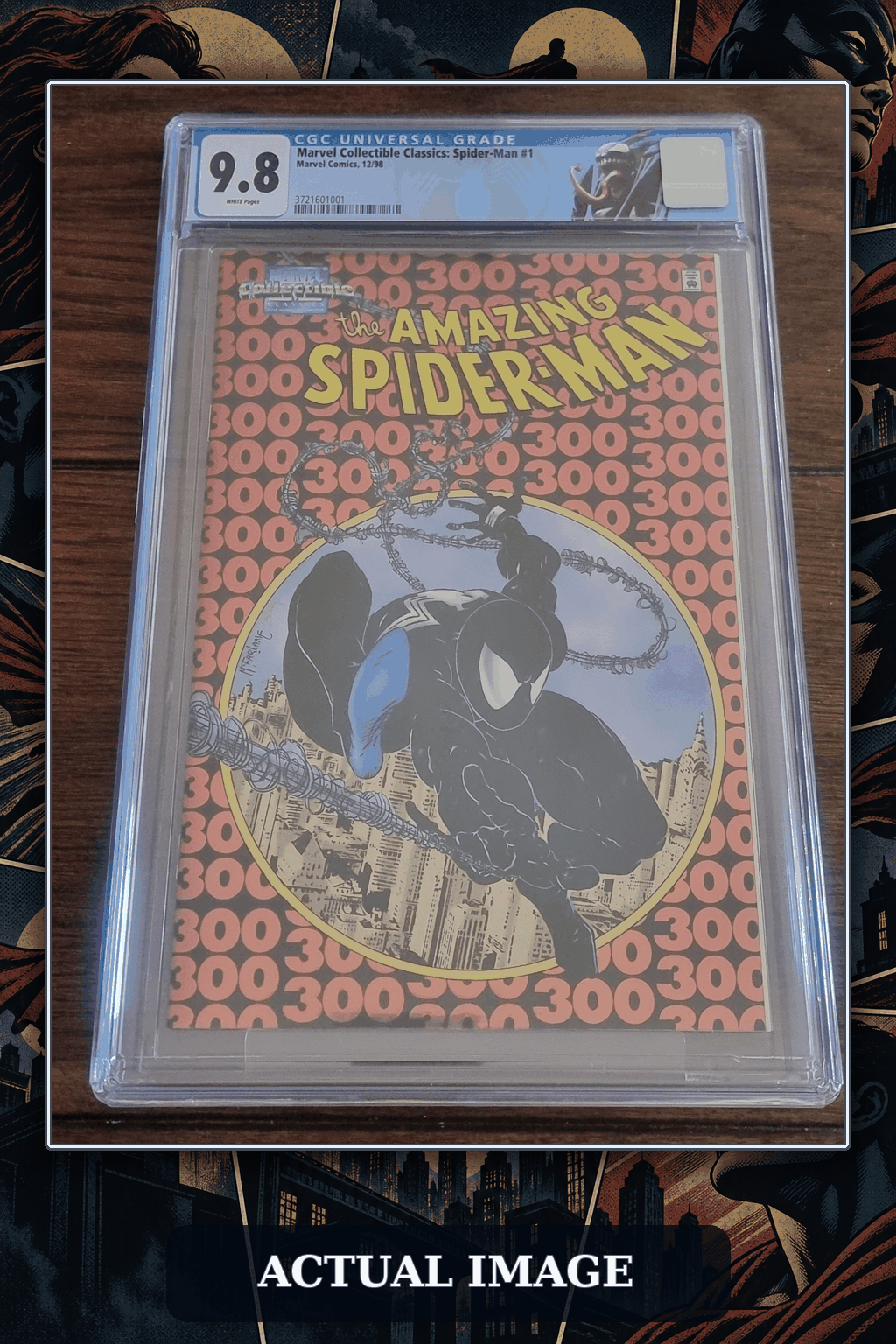 Amazing Spider-Man #300, 5th Anniversary Chromium Edition, CGC 9.8, NOT FACSMILE!!