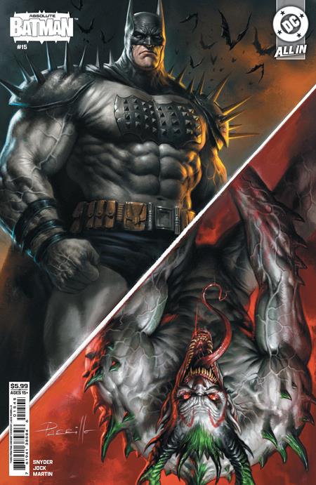 Absolute Batman #15 — Third Printing Lucio Parrillo Cover B Cardstock Variant, NM