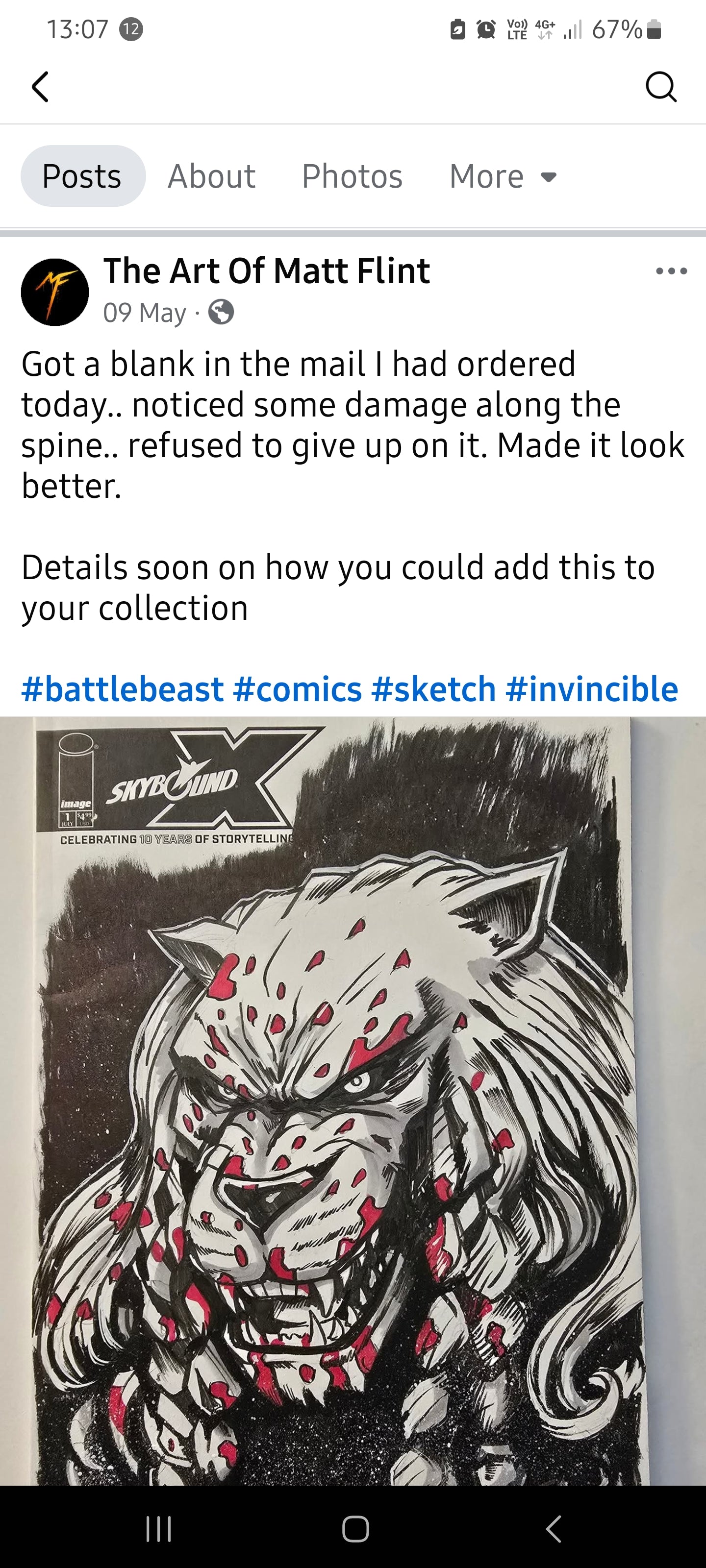 Battle Beast Full Remark - One-of-a-Kind - Check the second picture !!! NOT MINT!!!!