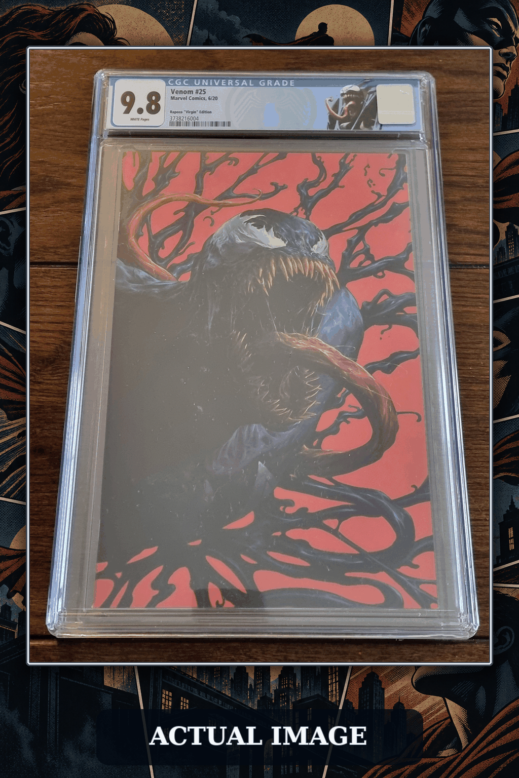 Venom #2, Rapoza 1:200 Virgin Variant, CGC 9.8