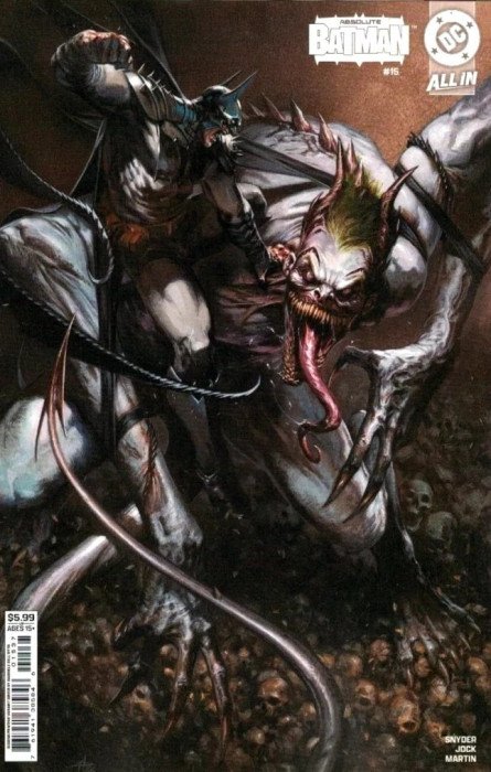 Absolute Batman #15, 4th Print, Cover B, FOIL, NM
