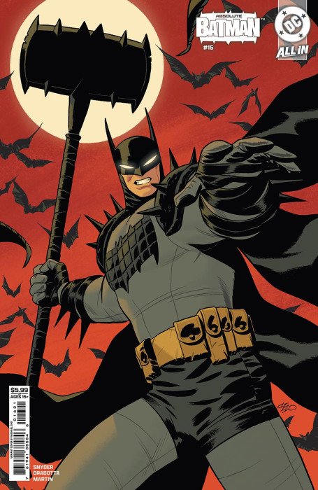 Absolute Batman #16, 2nd Variant, 1st Print, NM