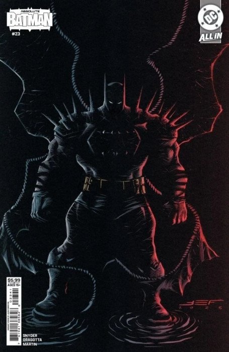 Absolute Batman #23, 4th Variant, 1st Print, NM