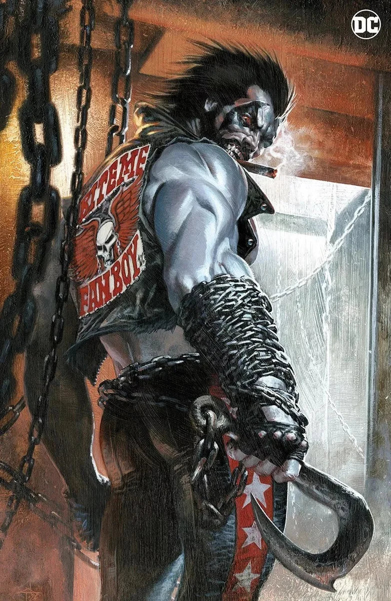 Omega Men #3, (1st Lobo), Del Otto, Limited (1000), Virgin Variant, NM