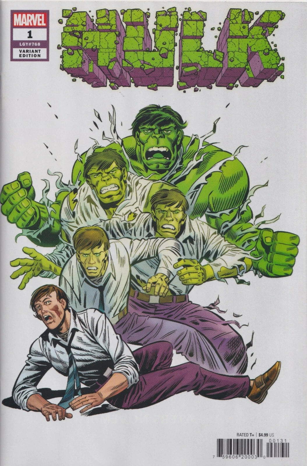 The Hulk 1, (2022), 1:100 Trimpe ‘Hidden Gem’ Variant, NM