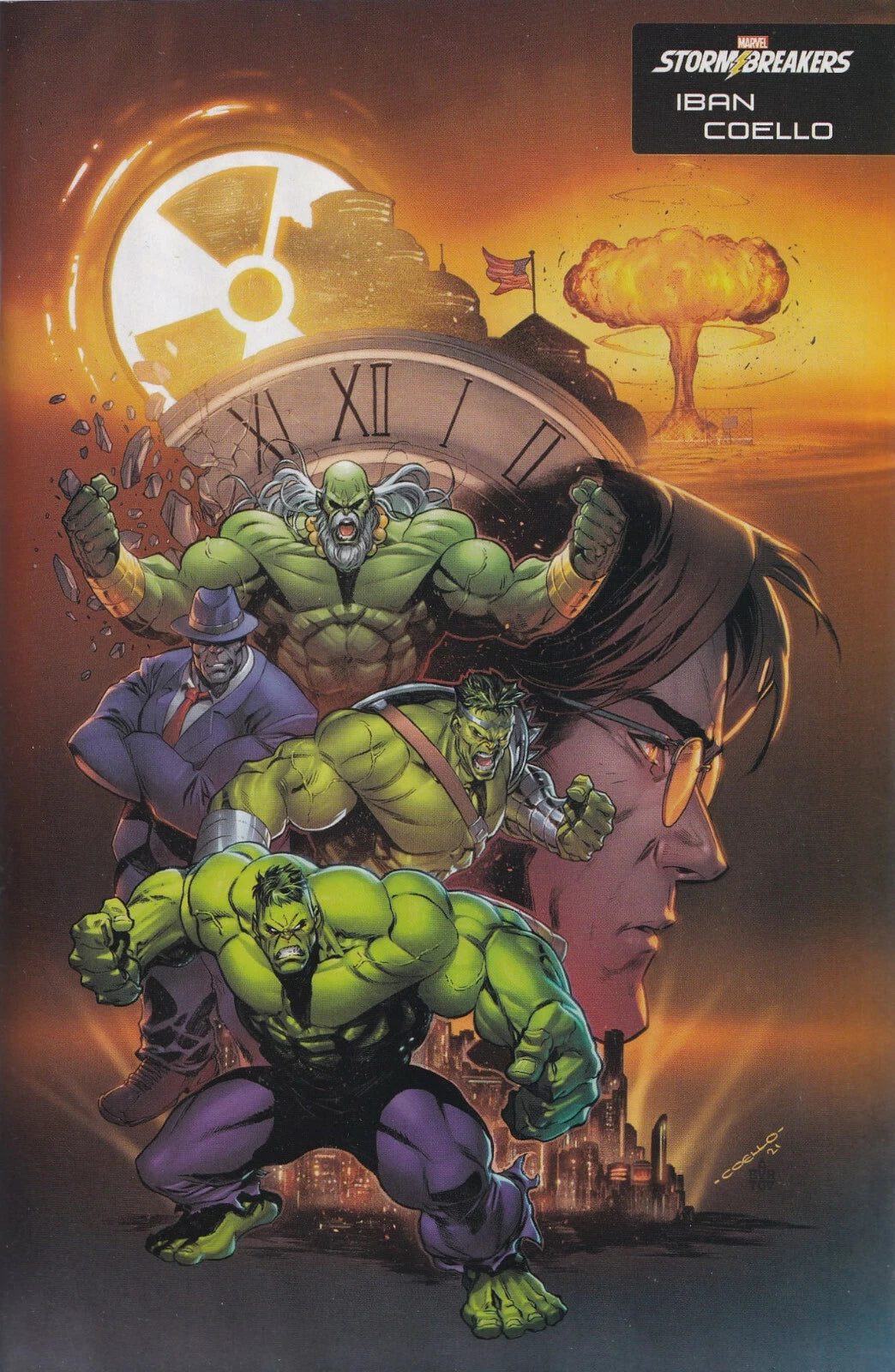 Timeless #1 Iban Coello Stormbreakers Variant Marvel Comics 2021 KEY VF/NM