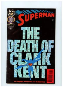 Superman The Death of Clark Kent 18,  DC 100th Centennial Ed 1995 Gemini mailer, NM