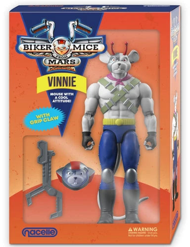Biker Mice From Mars Nacelle, Vinnie, MINT IN MINT BOX